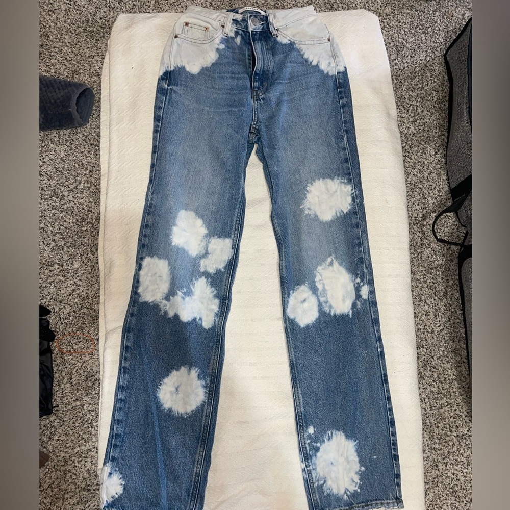 Pacsun 90s boyfriend bleached jeans